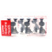 Gotoh SG360-07-B-L3+R3 Колки для гитары 3+3, черные