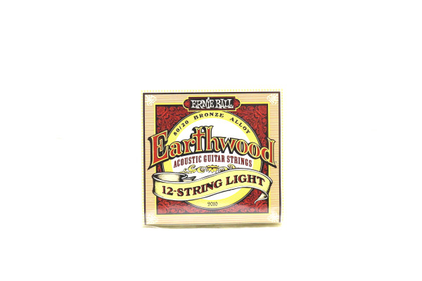 Ernie Ball 2010 09-46 Earthwood Комплект струн для 12 струнной акустической гитары, бронза