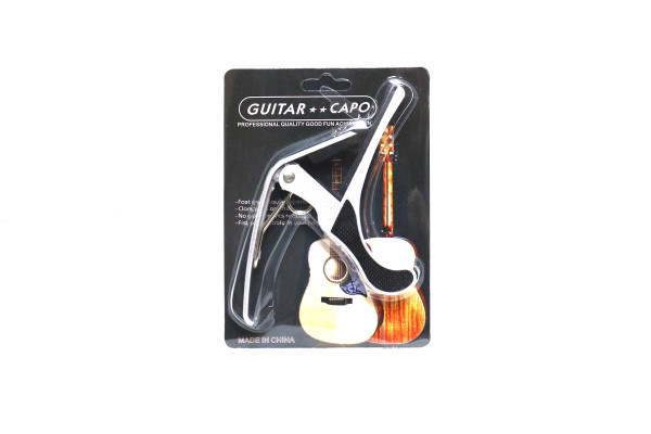 Guitar Capo Каподастр для гитары, серебристый