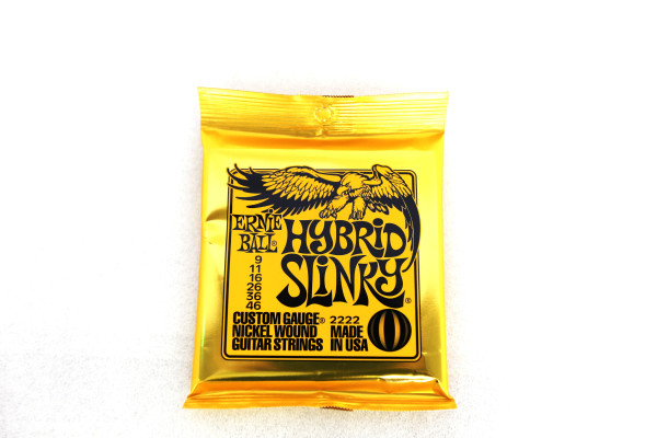 ERNIE BALL Hybrid Slinky 2222 9-46 комплект струн для электрогитары 