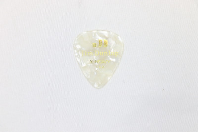 Медиатор Dunlop 483P04XH Genuine Celluloid, белый перламутр, очень толстые