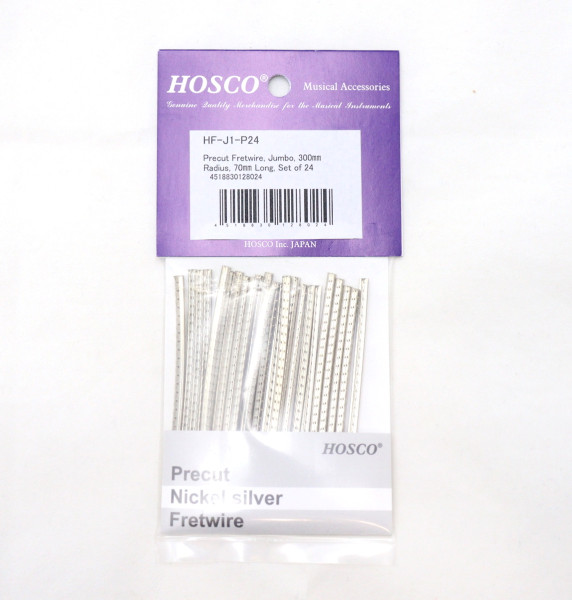 Hosco HF-J1-P24 Комплект ладов 24шт по 7см, нейзильбер, джамбо